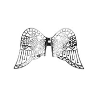 Small Angel Filigree Wings Craft Charm