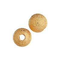 Stardust Beads - Gold Plated 6mm x 10
