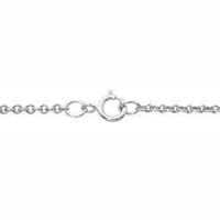 Fine Round Cable Chain Necklace - Silver Filled x 24"