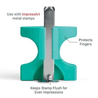 Impressart Simple Strike Jig With Heart Design Stamp x 3mm