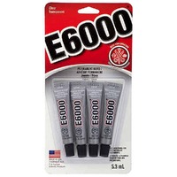 E6000 Industrial Strength Glue Adhesive - 4 Pack for Jewellery & Beading