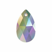 Swarovski Crystal Teardrop Pendant - Crystal Paradise Shine x 16mm