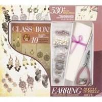 Jewellery Basics - Jewellery Class in a Box Kit Gold and Copper Earrings 530pc