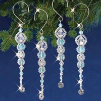 Beaded Ornament Kit - Shimmer Icicles