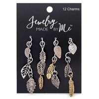 Leaf Charms - 12 piece pack