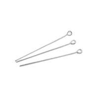 Eyepins Silver Plated - 1" x 144 pieces