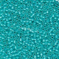Miyuki Seed Beads Size 8/0 - Dyed Seafoam Alabaster x 22g