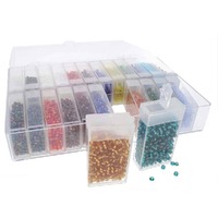 Glass Seed Bead Assortment Kit - Size 6/0