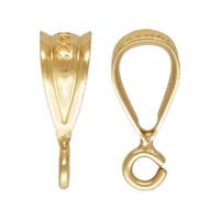 Gold Filled Bail with open Parallel Ring - Small