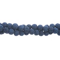 Lava Beads - Majestic Violet 8mm x 8" strand