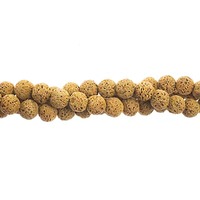 Lava Beads - Egyptian Sand 8mm x 8" strand