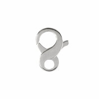 Sterling Silver Infinity Figure 8 Lobster Clasp