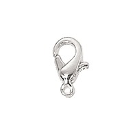 Silver Plated Lobster Claw Clasp x 10mm