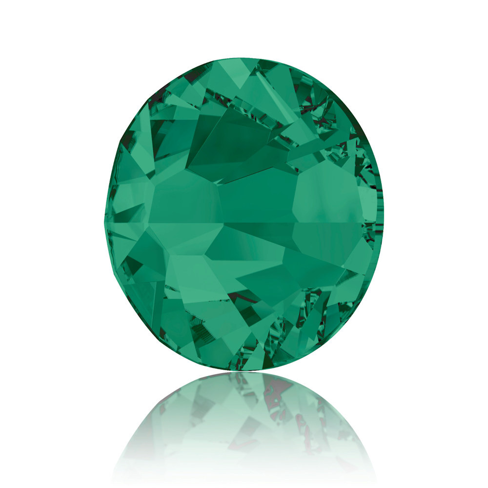 Swarovski Crystal Flat Back Rhinestones - Emerald SS20 - 4.8mm x 20