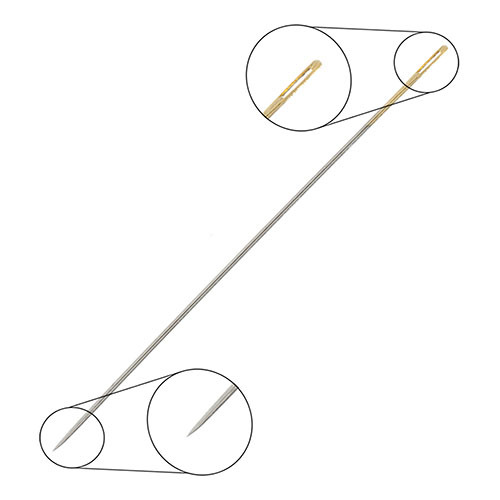 Tulip Beading Needles Size 10 Short Pack of 4