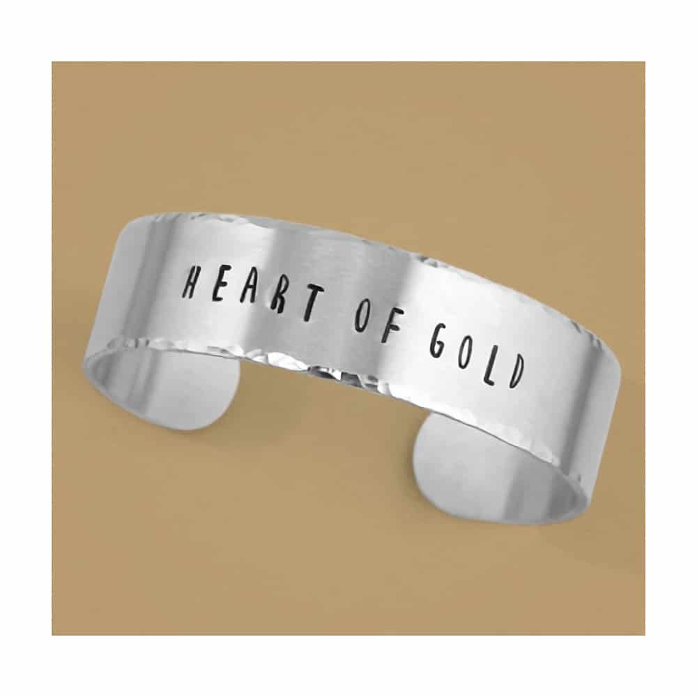 ImpressArt Rounded Brass Strip Cuff Bangle Bracelet Blanks for Metal Stamping, 