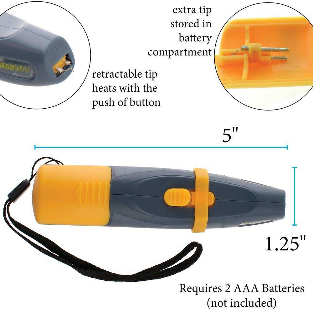 Thread Burner Burn Melt Thread Burn with one Touch for Finishing Bead  Weaving,Fast Melting Wax,Leather Heat Transfer