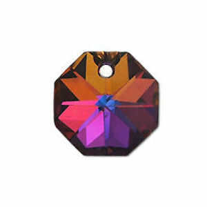 14mm Volcano Preciosa Crystal Octagon *Seconds*