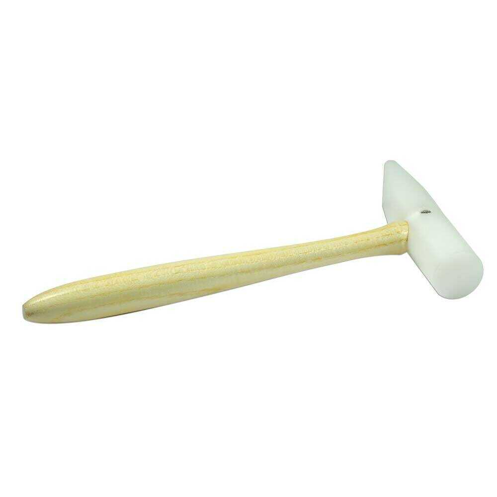 JSP White Nylon Delrin Wedge Mallet – Ha25, Made In China, UPC 780305839450