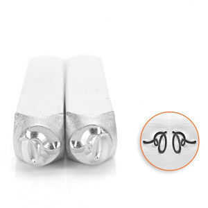 Impressart Metal Design Stamp ~ Flourish Ends Style M x 6mm