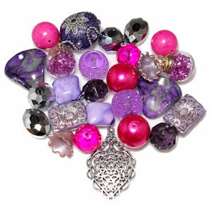 Inspirational Bead Mix - Royal Charm x 50Grams