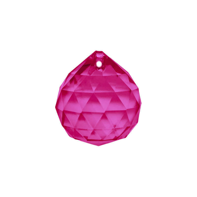 Crystal Sphere - Fuchsia x 20mm