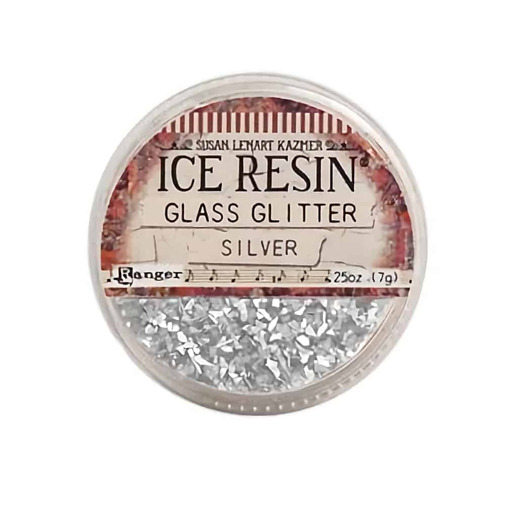 German Glass Glitter By Art Mechanique - Silver x 0.5oz Jar
