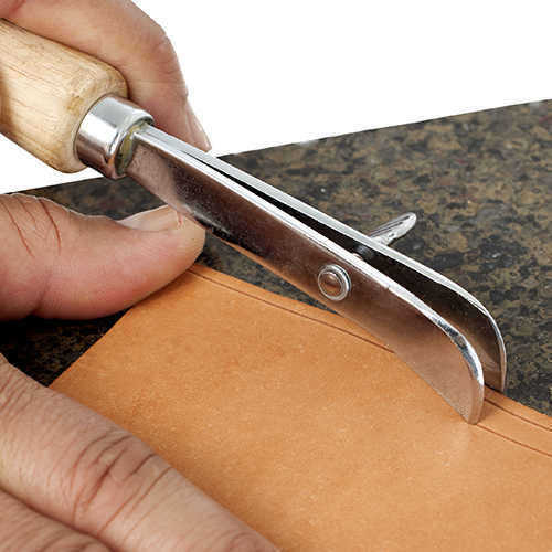 Adjustable Leather Creaser - create decorative lines