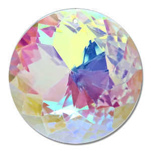 Crystal Sun Disc - Crystal Ab x 45mm