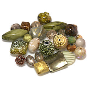 Inspirational Bead Mix - Natural Beauty x 50Grams