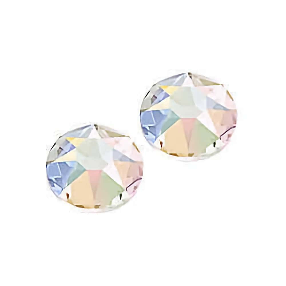 Swarovski Crystal Flat Back Rhinestones - Hotfix - Crystal Shimmer SS16 - 4mm x 20