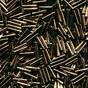 Miyuki Slender Bugle Beads - Bronze Metallic