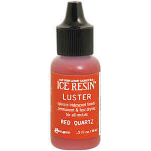 Ice Resin Luster Paint x Red Quartz