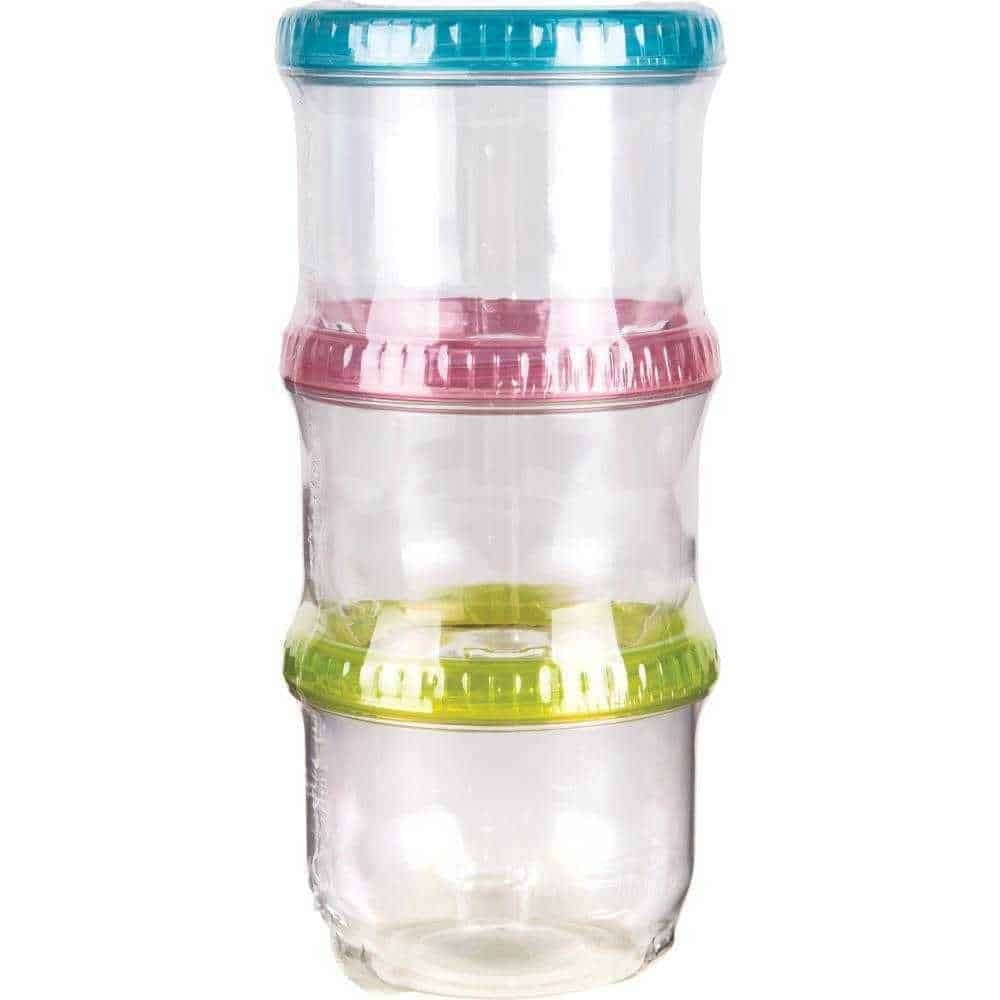 Crafts Artbin Twisterz Bead Storage Jar Set - Large Tall 3 Pack