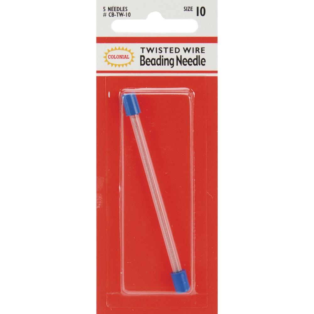 Colonial Twisted Wire Beading Needles - Size 10
