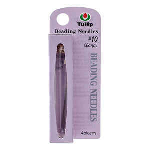 Tulip Beading Needles - Size 10 Long - Pack of 4