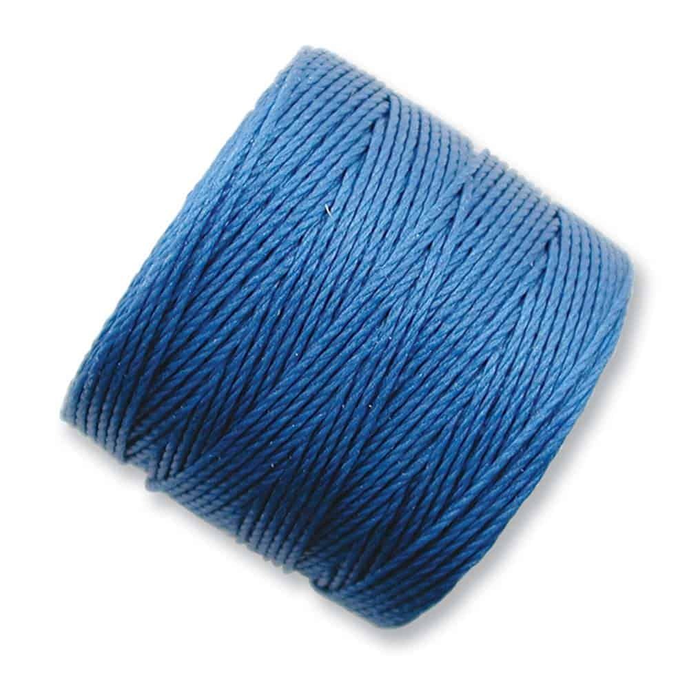 Beadsmith SLon Nylon Beading Cord Blue