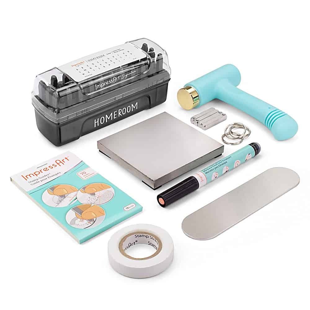 Impressart Essential Metal Stamping Kit Homeroom