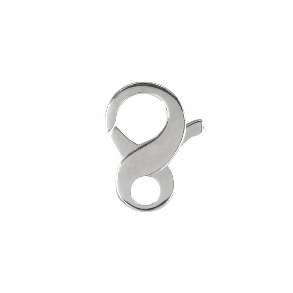 Sterling Silver Double Lobster Claw Clasp - Two Sizes