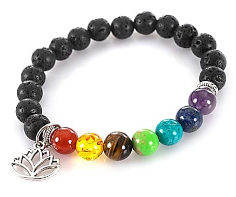 Essential Oil Bracelet using Lava Beads