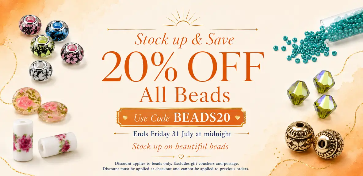 20% Off Beads
