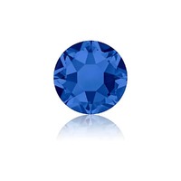 Swarovski Crystal Flatback Rhinestones Hotfix - Capri Blue 4mm