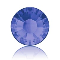 Swarovski Crystal Flatback Rhinestones - Hotfix - Tanzanite 4mm x 20