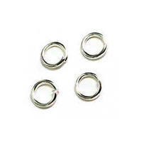 Silver Jump Rings - 4mm x 100