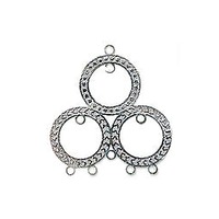 Circles Filigree Chandelier Charm