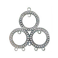 Circles Filigree Chandelier Charm *Factory Seconds*