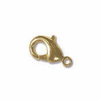 Lobster Parrot Clasps - Gold Plated 12mm x 10