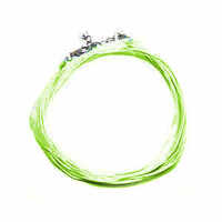 Organza Necklace Ribbon x Lime