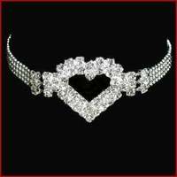 Diamante Bracelet ~ Heart