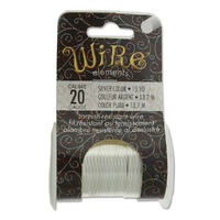Beadsmith Craft Wire - Tarnish Resistant Silver x 20ga